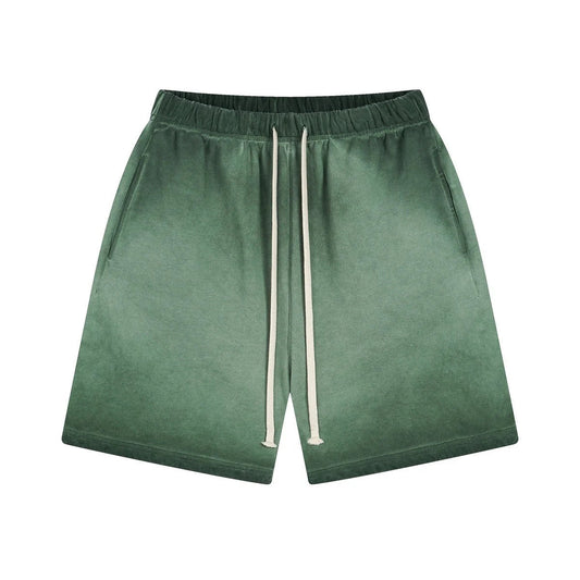 Celene Green Washed Shorts