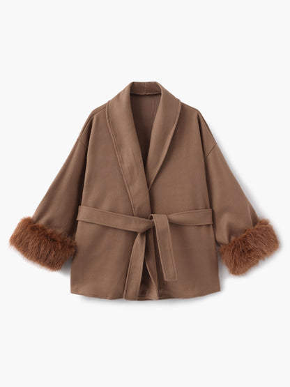 Grace Faux Fur Coat