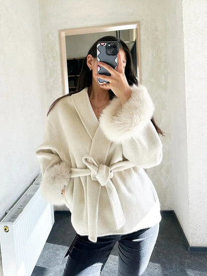 Grace Faux Fur Coat - SOERA Store
